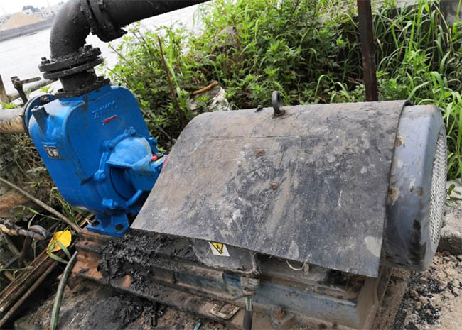 你见过电机这种方式跳闸吗？