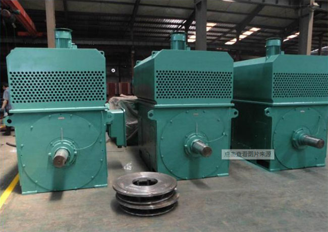 图为西安泰富西玛YKK系列(H355-1000)高压三相异步电机照片